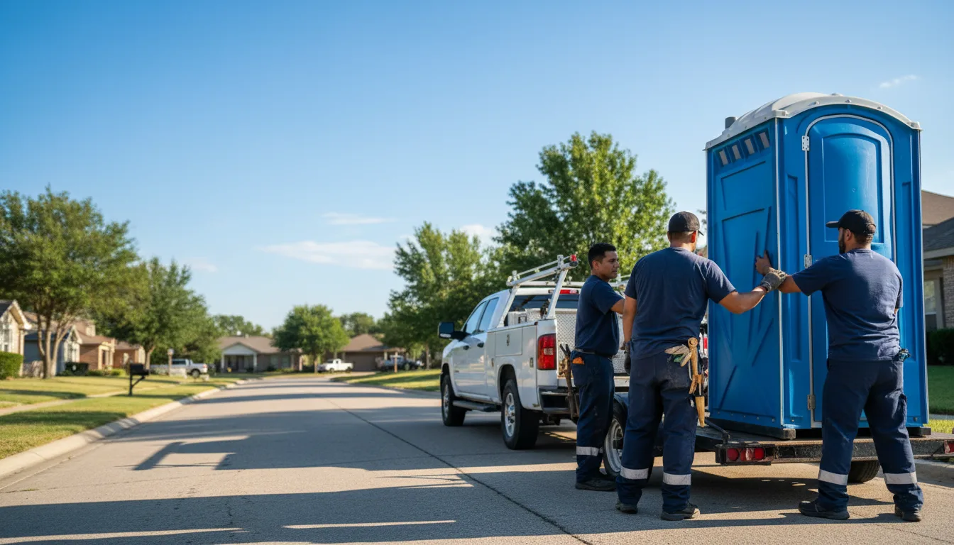 Portable Toilet Rental in College Station, TX near me